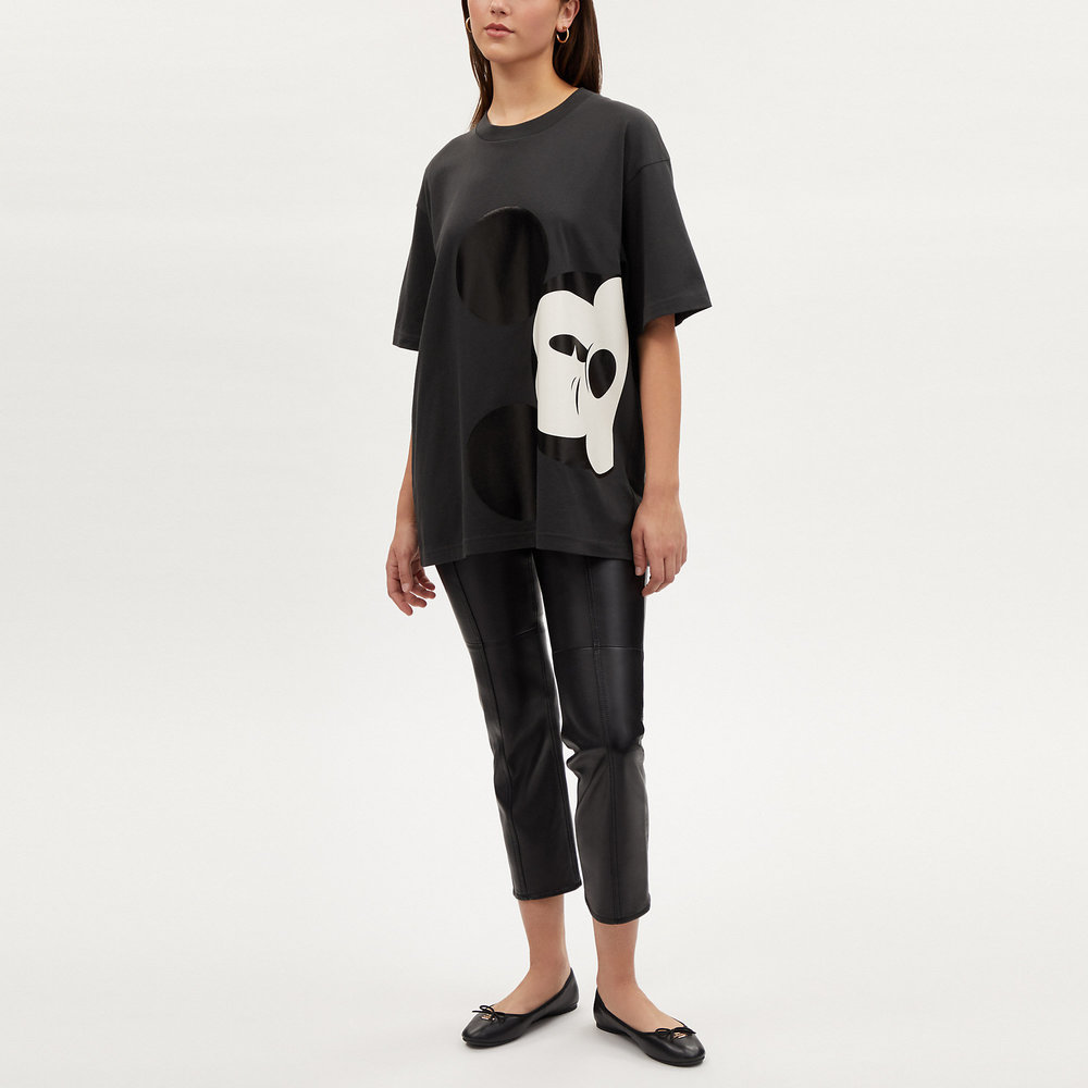 NWT Coach Outlet Disney X Coach Wink Mickey Mouse T Shirt - Picture 2 of 5
